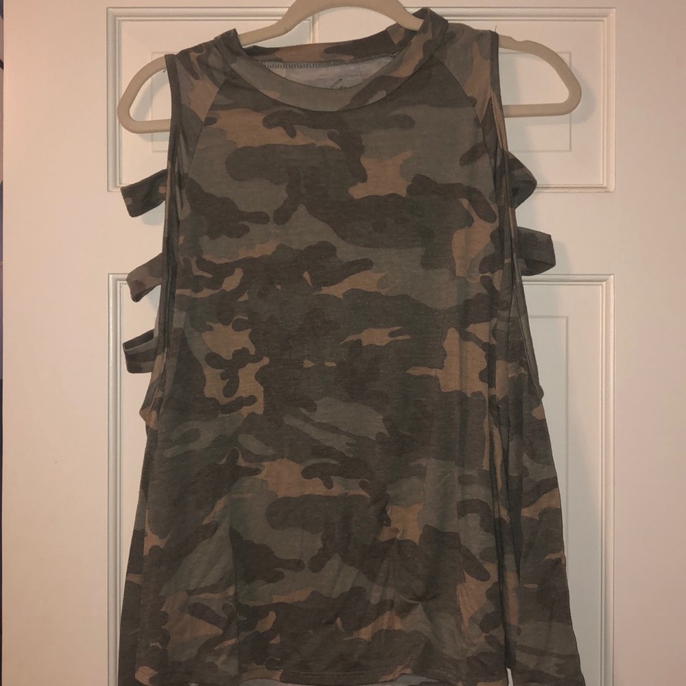 Long sleeve camo shirt